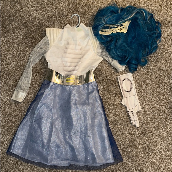 Zombies 3 Addison Alien Costume - Blue Wig Included - Picture 3 of 3